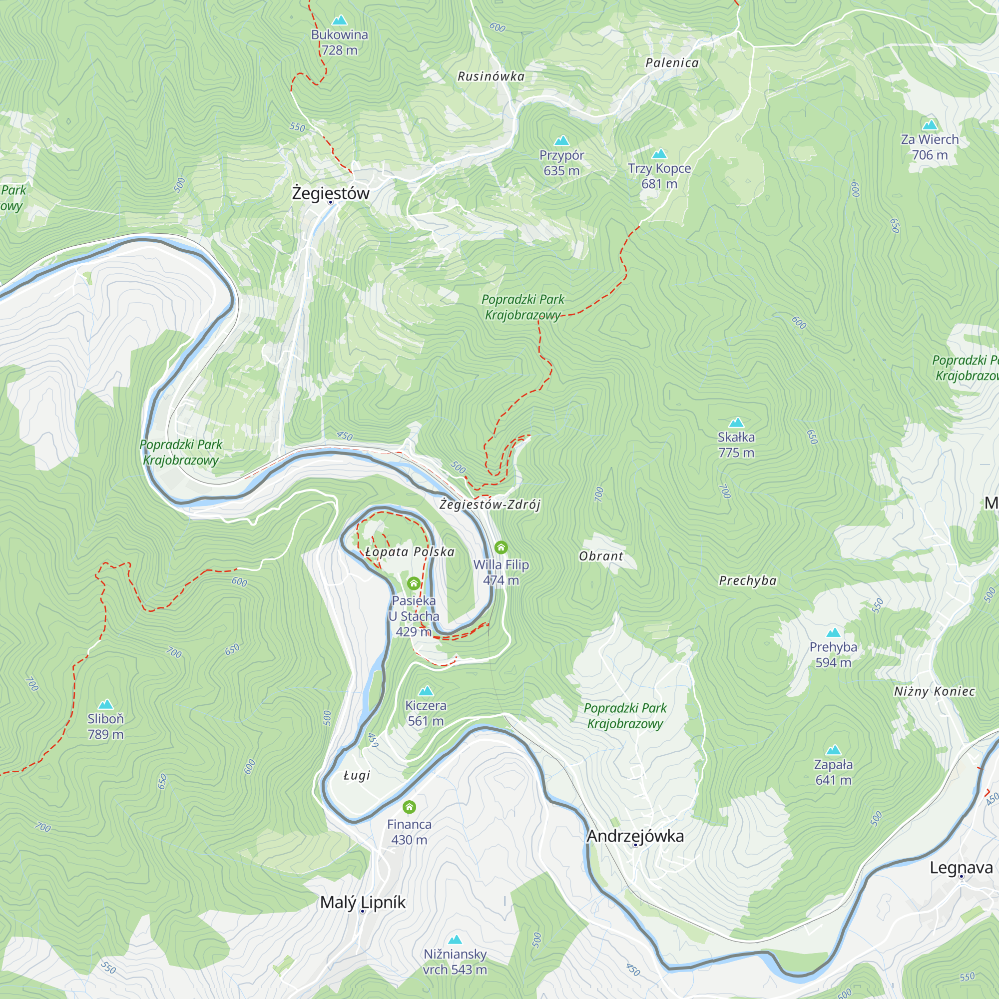 Dom Zdrojowy map