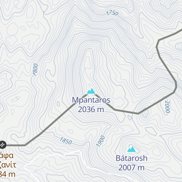 Map of Mpantaros