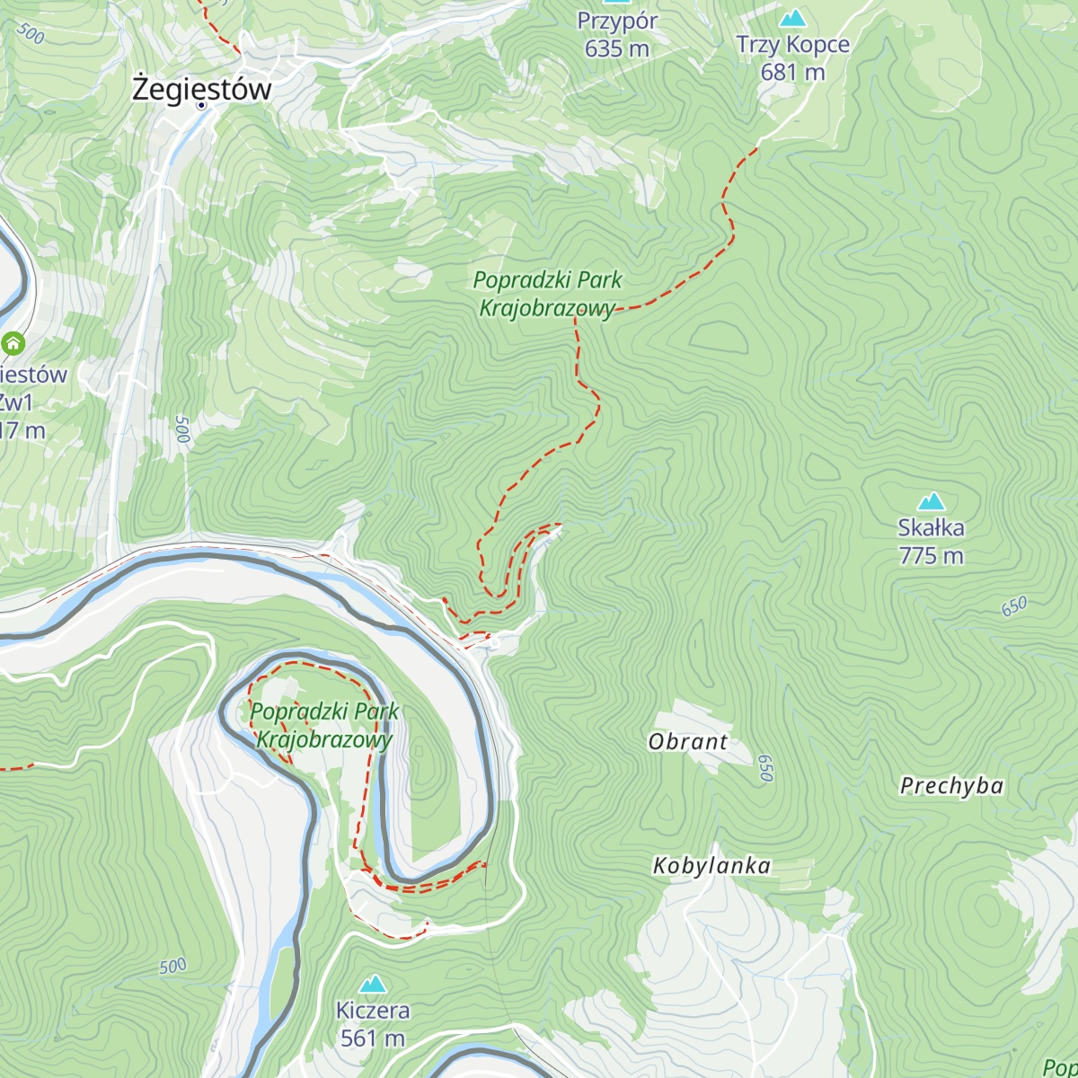 Pijalnia Zdrojowa - źródło Anna map
