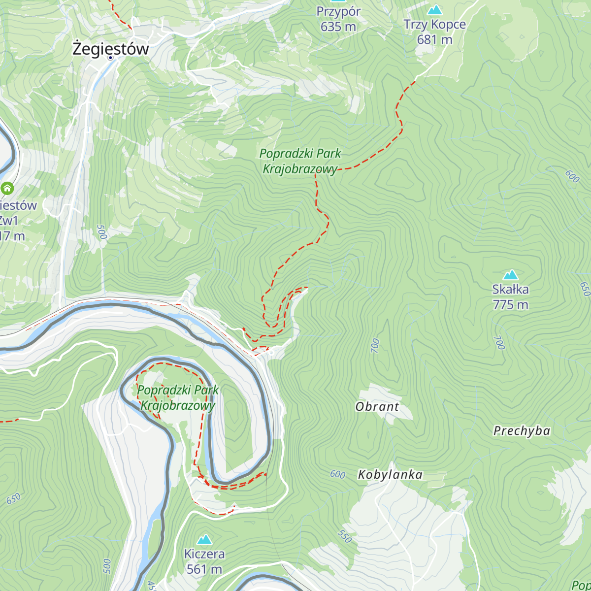 Pijalnia Zdrojowa - źródło Anna map
