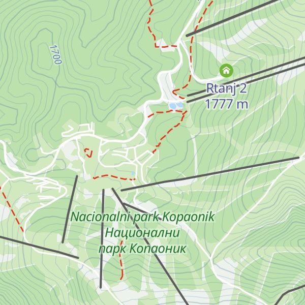Map of Avala