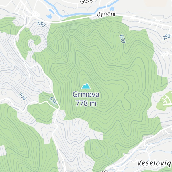 Map of Grmova