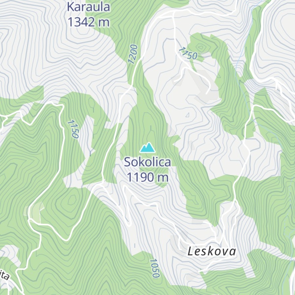 Map of Sokolica