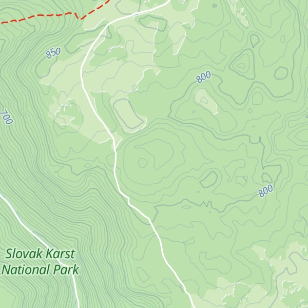 Map of Ploština