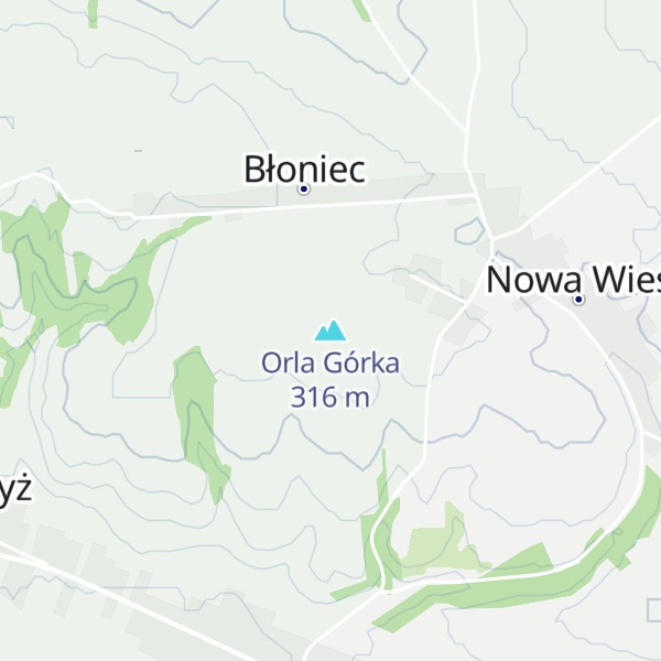 Map of Orla Górka