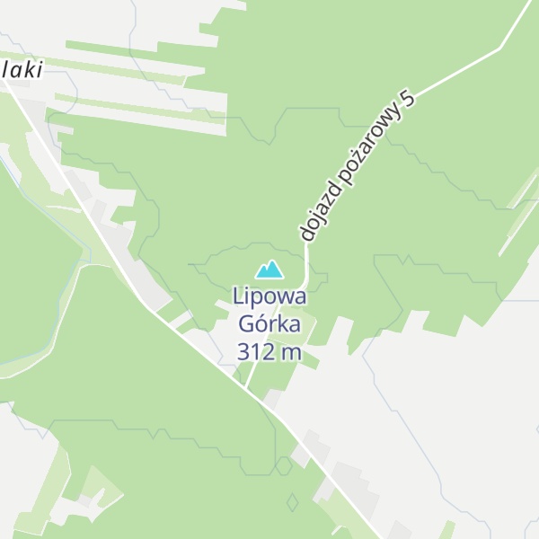 Map of Lipowa Górka