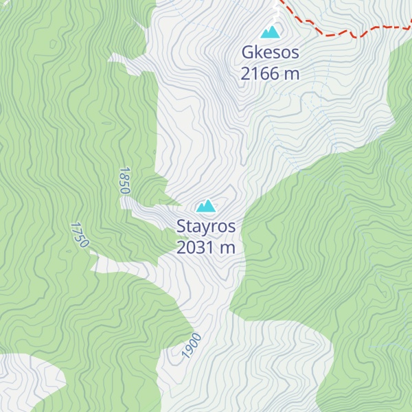 Map of Stayros