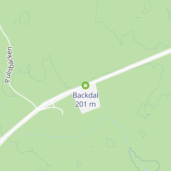 Map of Backdal