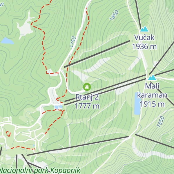 Map of Rtanj 2