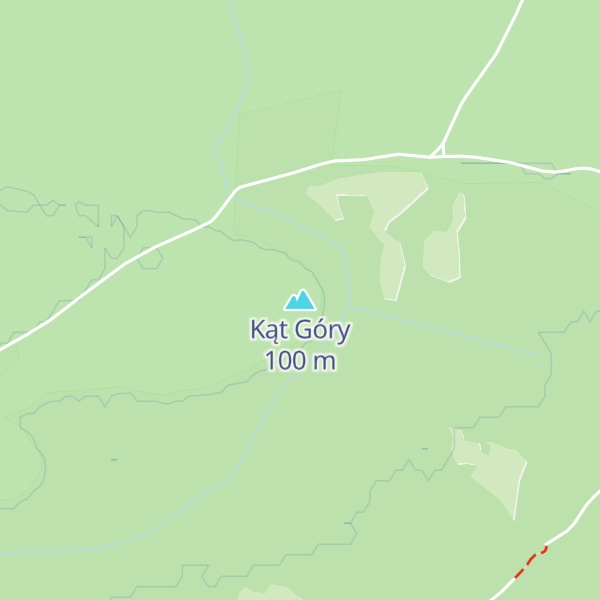 Map of Kąt Góry