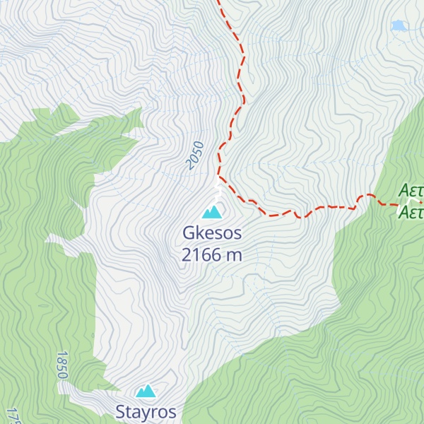 Map of Gkesos