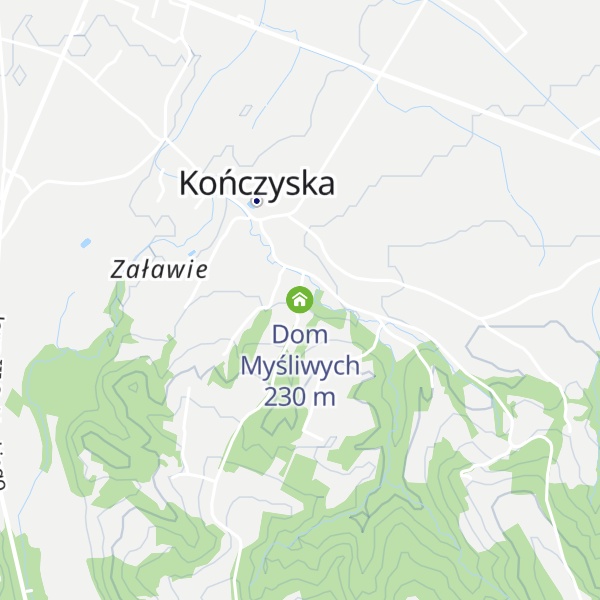 Map of Dom Myśliwych