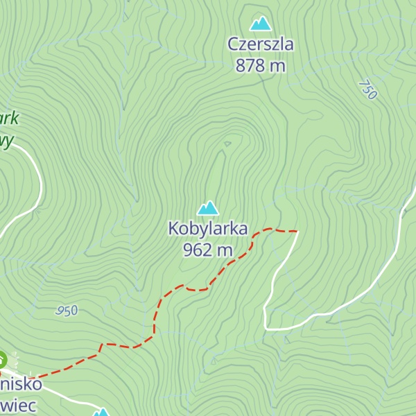 Map of Kobylarka