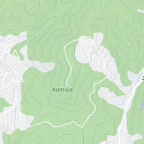 Map of Kamilja