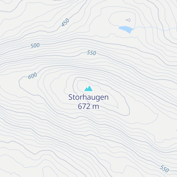 Map of Storhaugen