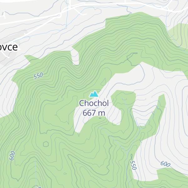 Map of Chochol