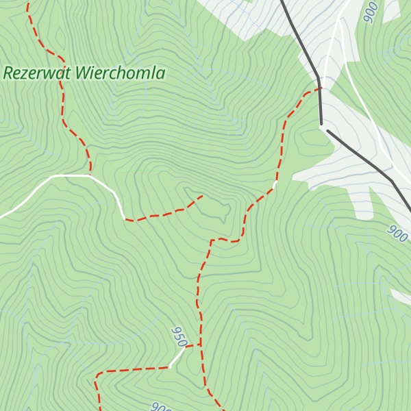 Map of Pusta Wielka