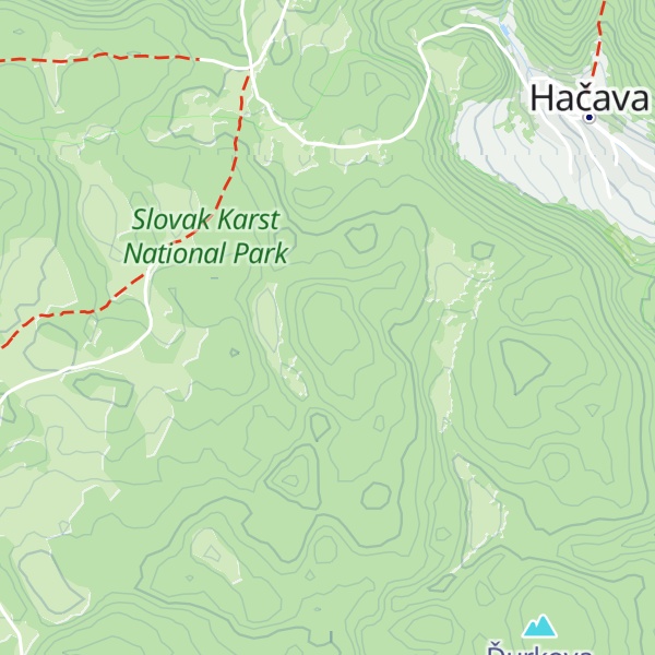 Map of Bujačí vrch