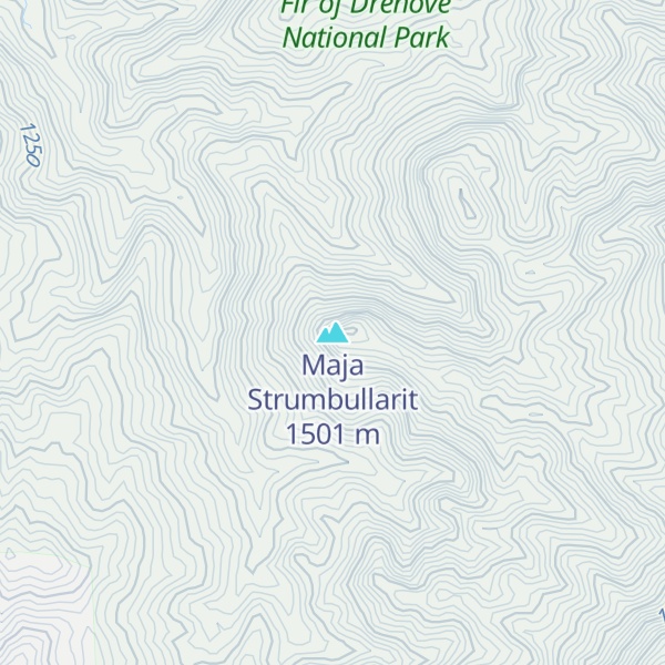 Map of Maja Strumbullarit