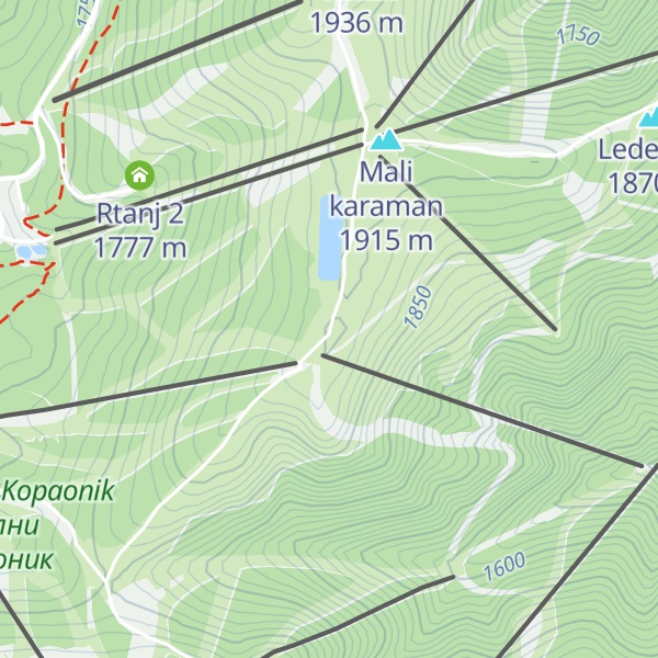 Map of Veliki Karaman