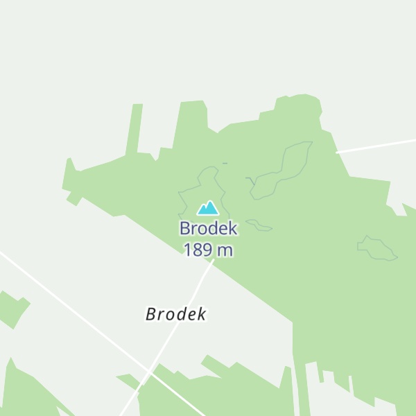 Map of Brodek
