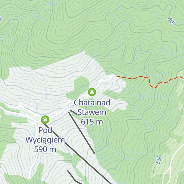 Map of Chata nad Stawem
