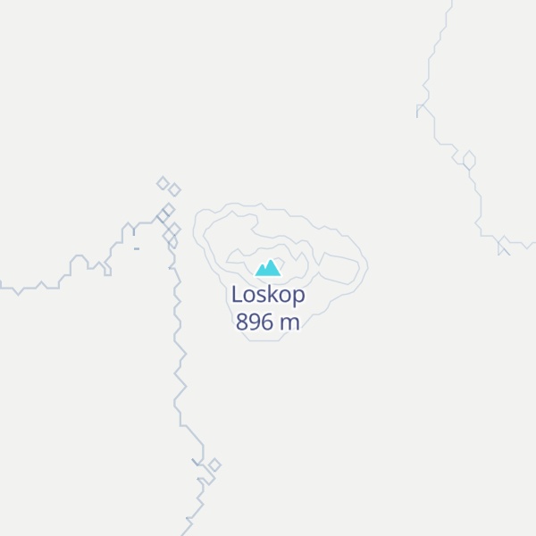 Map of Loskop