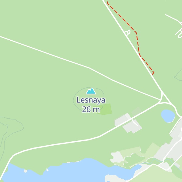 Map of Lesnaya