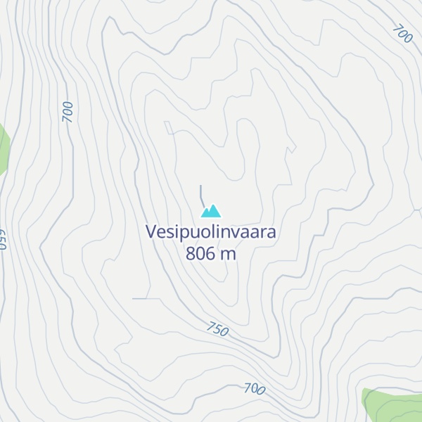 Map of Vesipuolinvaara