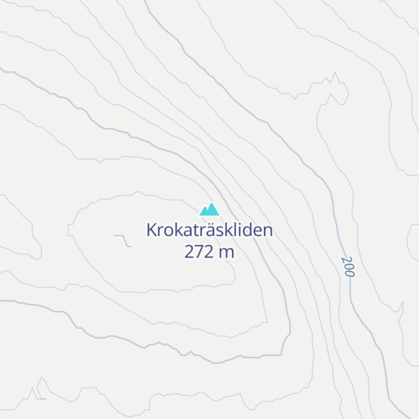Map of Krokaträskliden