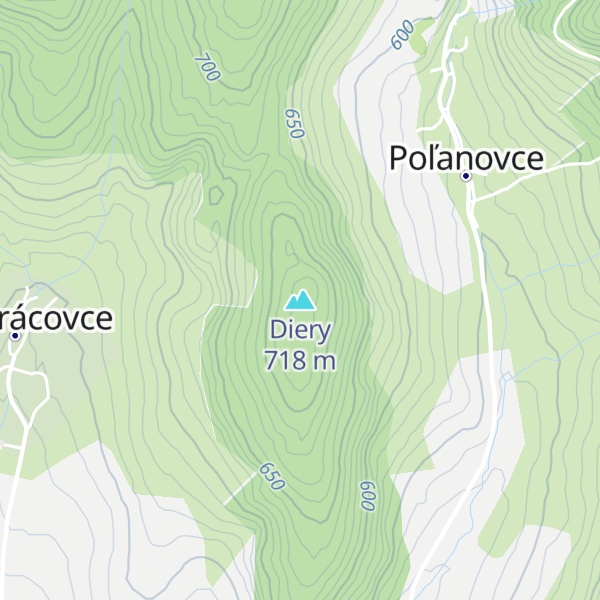 Map of Diery