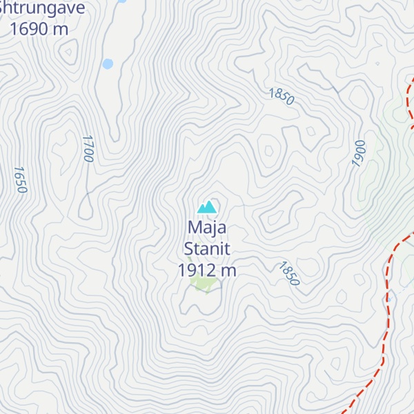 Map of Maja Stanit