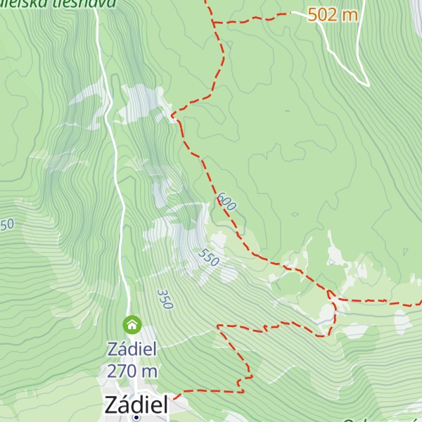 Map of Kiserdő-hegy