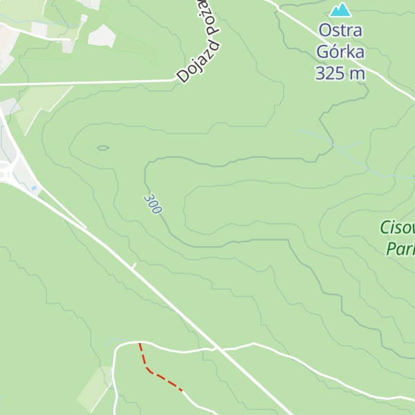 Map of Komorowiec