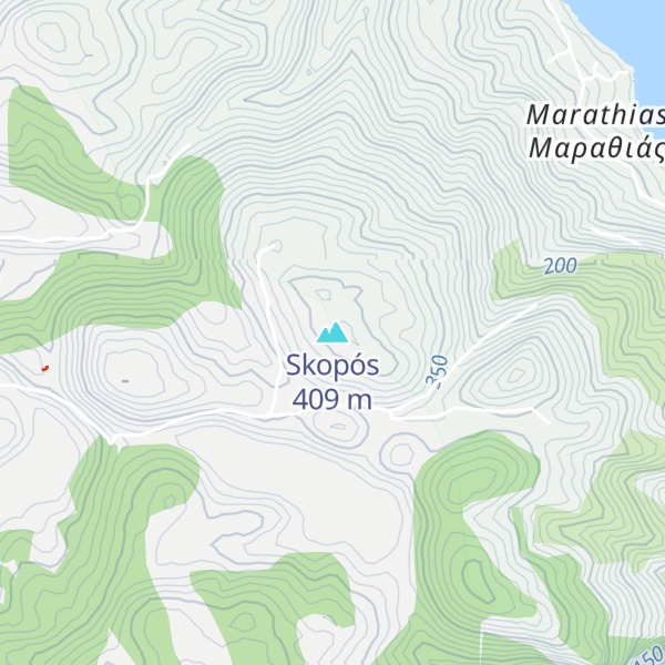 Map of Skopós