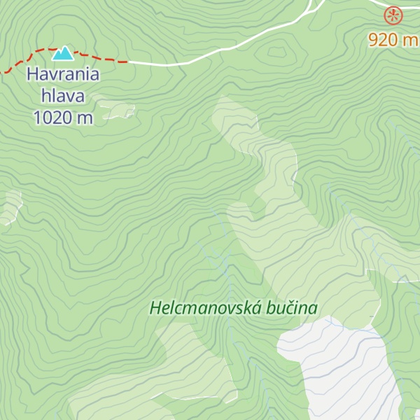 Map of Chata Marta