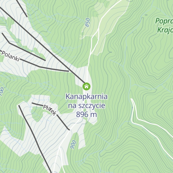 Map of Kanapkarnia na szczycie