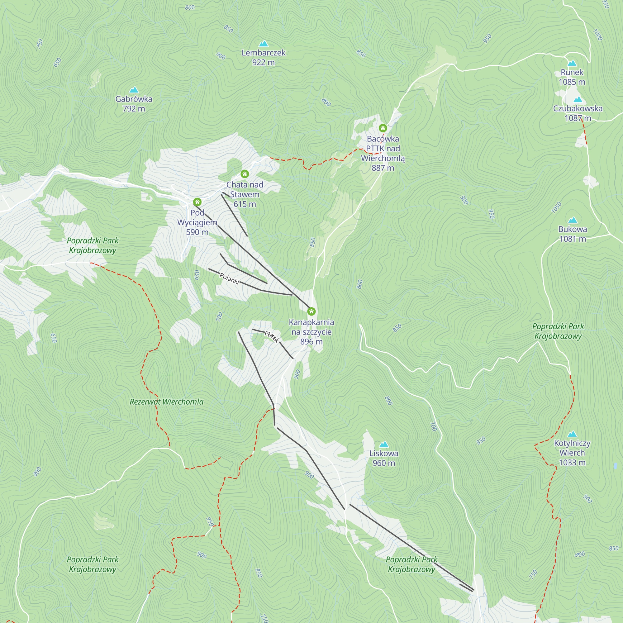 Kanapkarnia na szczycie map