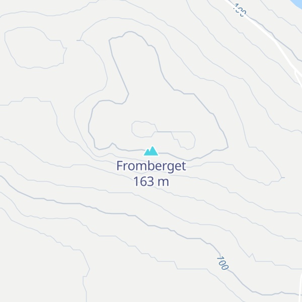 Map of Fromberget