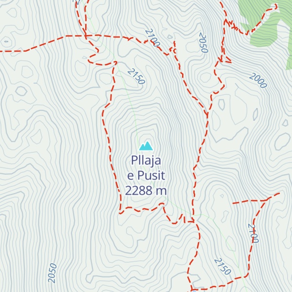 Map of Pllaja e Pusit