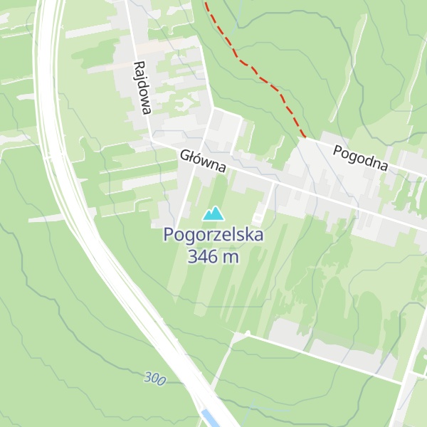Map of Pogorzelska