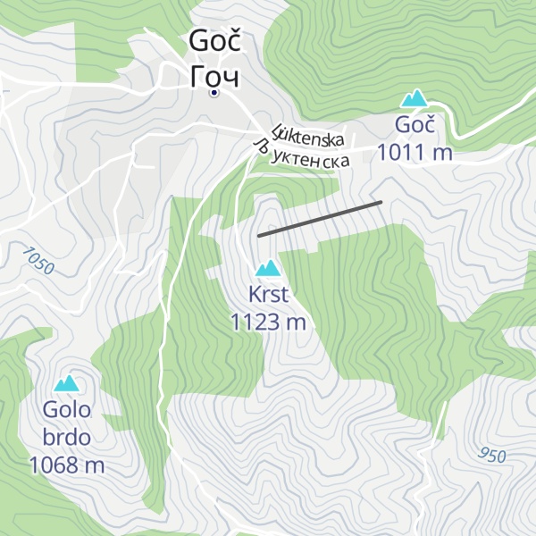 Map of Krst