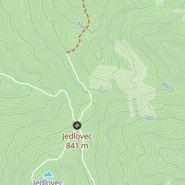 Map of Útulňa Jána Kruteka