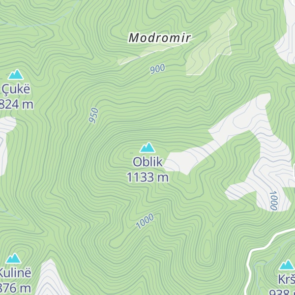 Map of Oblik