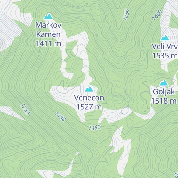 Map of Venecon