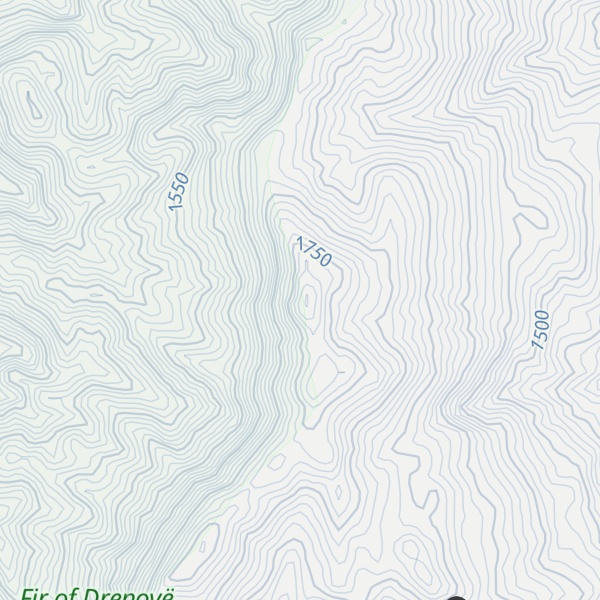 Map of Maja Rrumbullakët