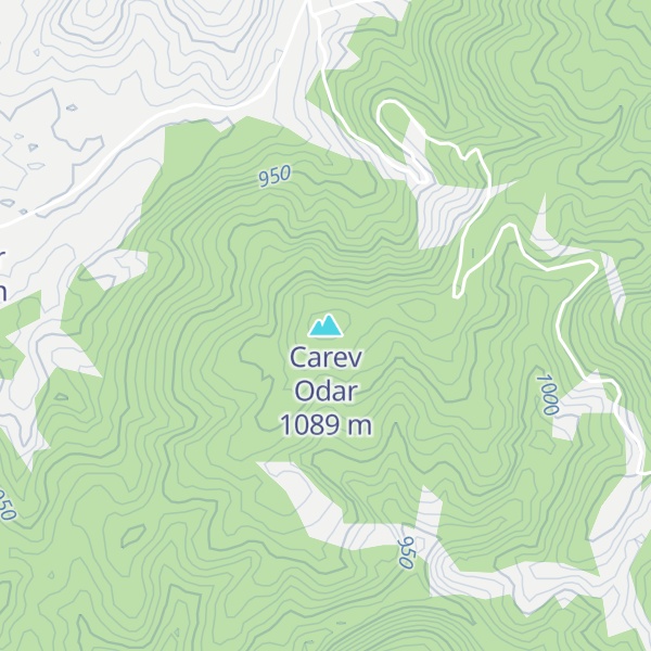 Map of Carev Odar