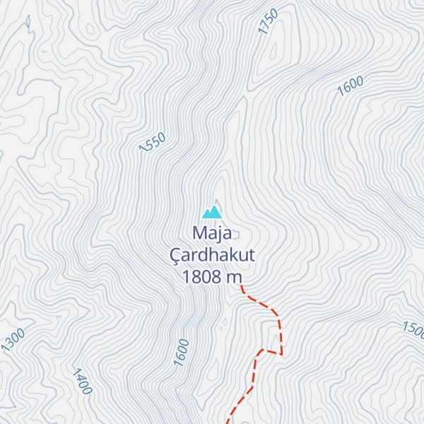 Map of Maja Çardhakut