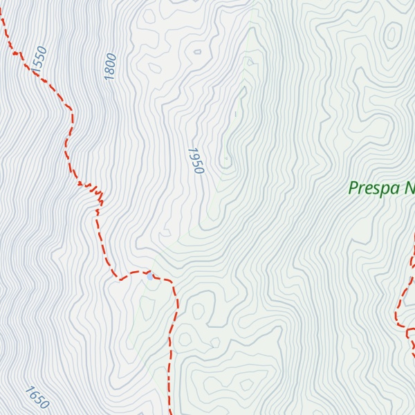 Map of But e Koritës