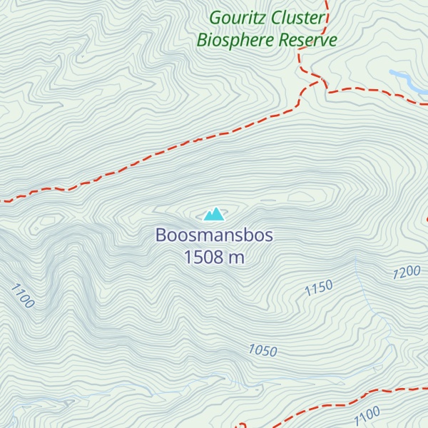 Map of Boosmansbos